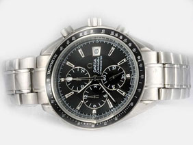 Omega Speedmaster Date 32105000 Working Chronograph Same Chassis as 7750 Version 