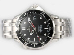 Omega Seamaster 007 James Bond With Blue Dial-2008 Updated Version