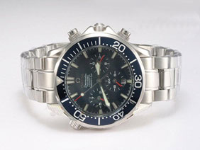 Omega Seamaster Americas Cup Chronograph Automatic with Blue Dial