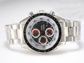 Omega Speedmaster Automatic Chronometer with Black Dial 