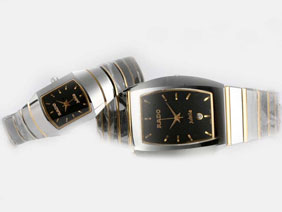 Rado Classic Jubile with Black Dial-Couple Watch