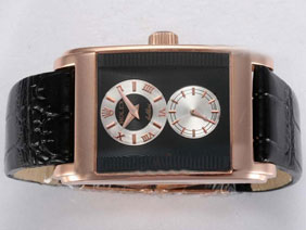 Rolex Prince Automatic Rose Gold Case with Black Dial 2415