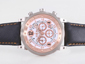 BRM V16-46 Working Chronograph with White Dial-Rose Gloden Marking
