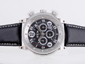 BRM V16-46 Working Chronograph with Black Dial and Strap