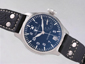 Wholesale IWC 7 Days Big Pilot 5002 Power Reserve with Black Dial and Strap-21600bph