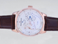 Wholesale Jaeger-Lecoultre Duometre Working Power Reserve Rose Gold Case with White Dial