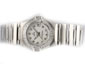Omega Constellation Diamond Bezel and Marking with White Dial-Lady Size