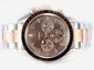 Omega Speedmaster 1957 Chronograph Automatic Two Tone with Brown Dial