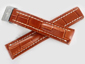 Breitling Brown Leather Strap with Deployment Buckle 22MM 