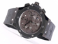 Hublot Big Bang Chronograph Asia Valjoux 7750 Movement PVD Case with Brown Dial