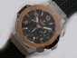 Hublot Big Bang Chronograph Asia Valjoux 7750 Movement Two Tone with Black Dial