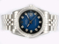 Wholesale Rolex DateJust Automatic Diamond Bezel and Marking with Blue Dial